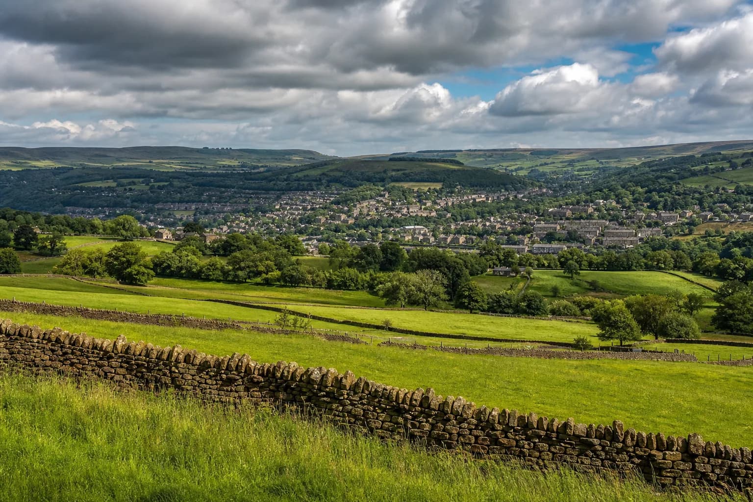 West Yorkshire countryside landscape